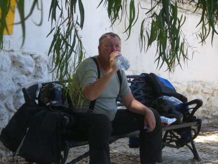 sehr heiß in der Serra Nevada 