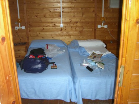 Eine Hütte leisten wir uns