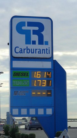 Benzinpreis 2014 Italien